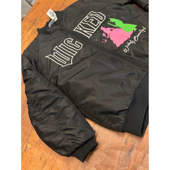 Sz 10/12 - Girls Wicked Bomber Jacket - Picture 2 of 5